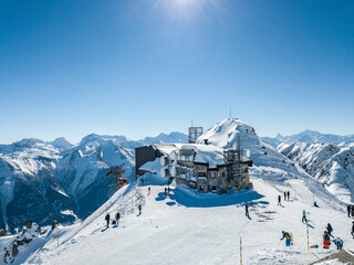 Viagem ao topo dos Alpes